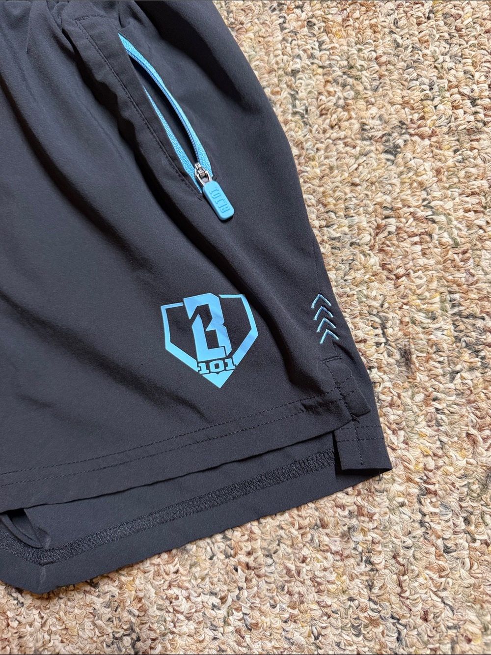 Youth BL101 Black Shorts Large - Picture 3 of 5
